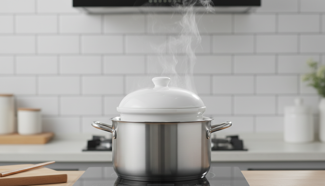 Bộ dụng cụ chưng yến cách thủy chuyên dụng để yến chưng giữ trọn dinh dưỡng