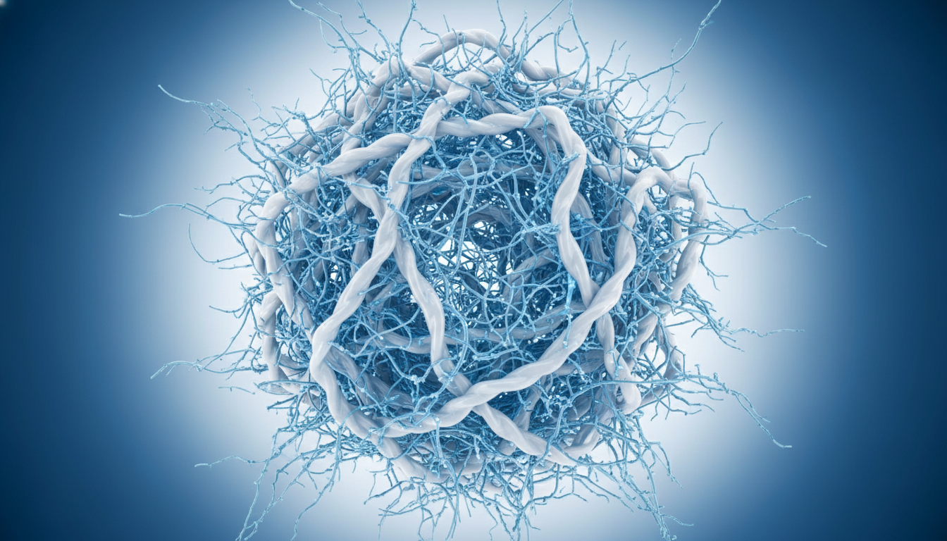 Cấu trúc phân tử của collagen và elastin có trong yến sào thiên nhiên.