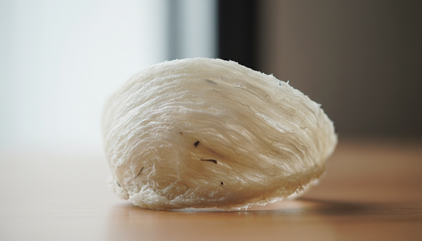 Hình ảnh cận cảnh tổ yến thô loại 1 giúp phân biệt yến thô loại 1 dễ dàng hơn.